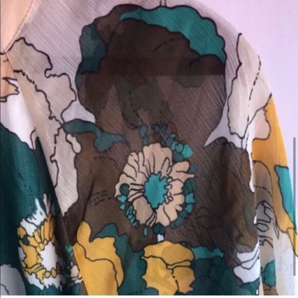 Women’s Cynthia Rowley Floral Blouse - Picture 2 of 6